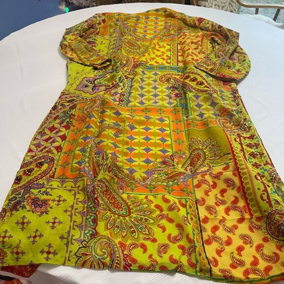 NWT RAJ Hippie Boho Chic Paisley Cardigan Duster One Size New - Picture 6 of 7